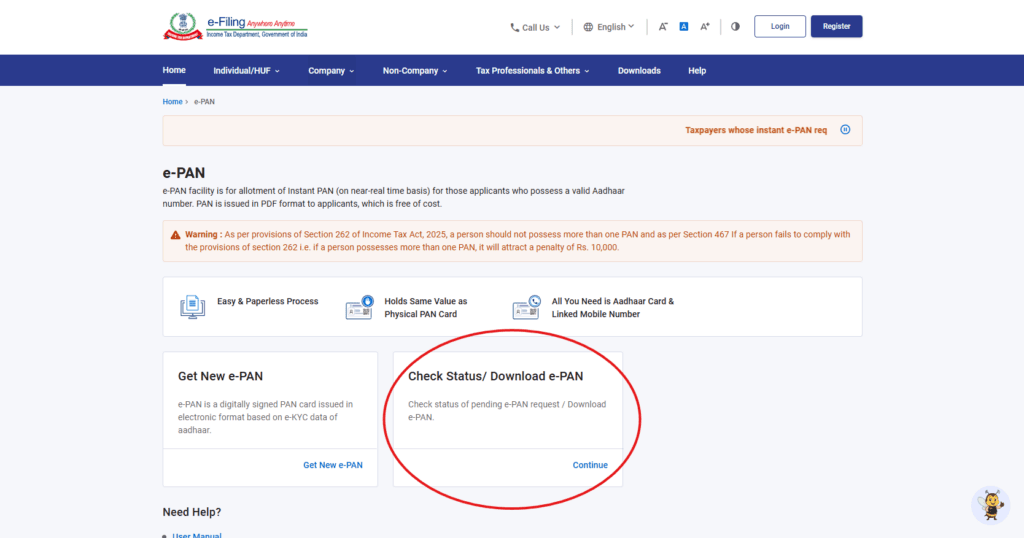 New PAN Card Online Apply 2026: सिर्फ 10 मिनट में घर बैठे पैन कार्ड कैसे बनाएँ? जानिए पूरी प्रक्रिया और जरूरी Documents 7 New PAN Card Online Apply 2026 Incometax Instant Download