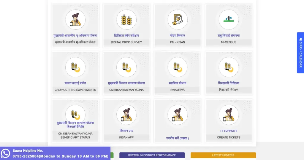 MP Kisan Kalyan Yojana Kist Status Check SAARA Portal 2026, MP SAARA Portal Mukhyamantri Kisan Kalyan Yojana Beneficiary Status 2026